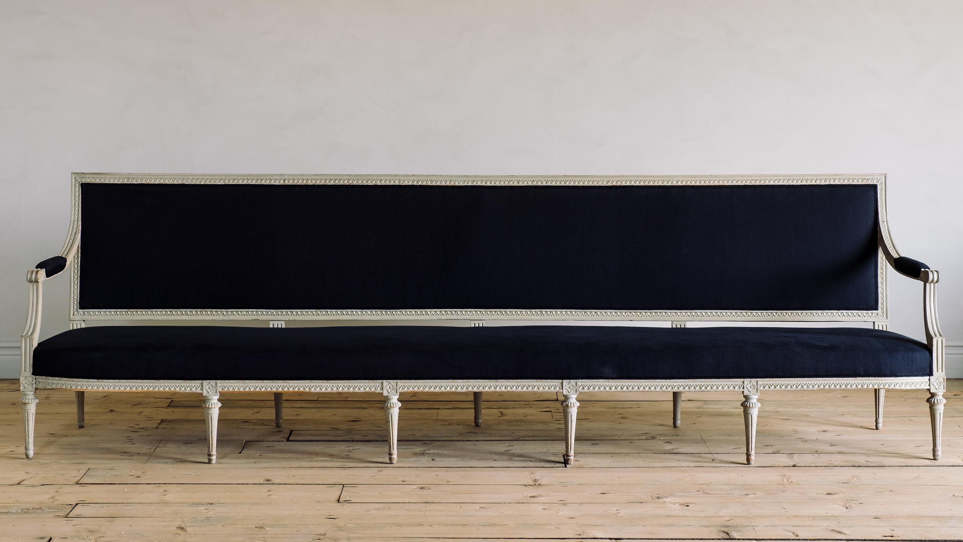 Swedish 18th Century Gustavian Sofa