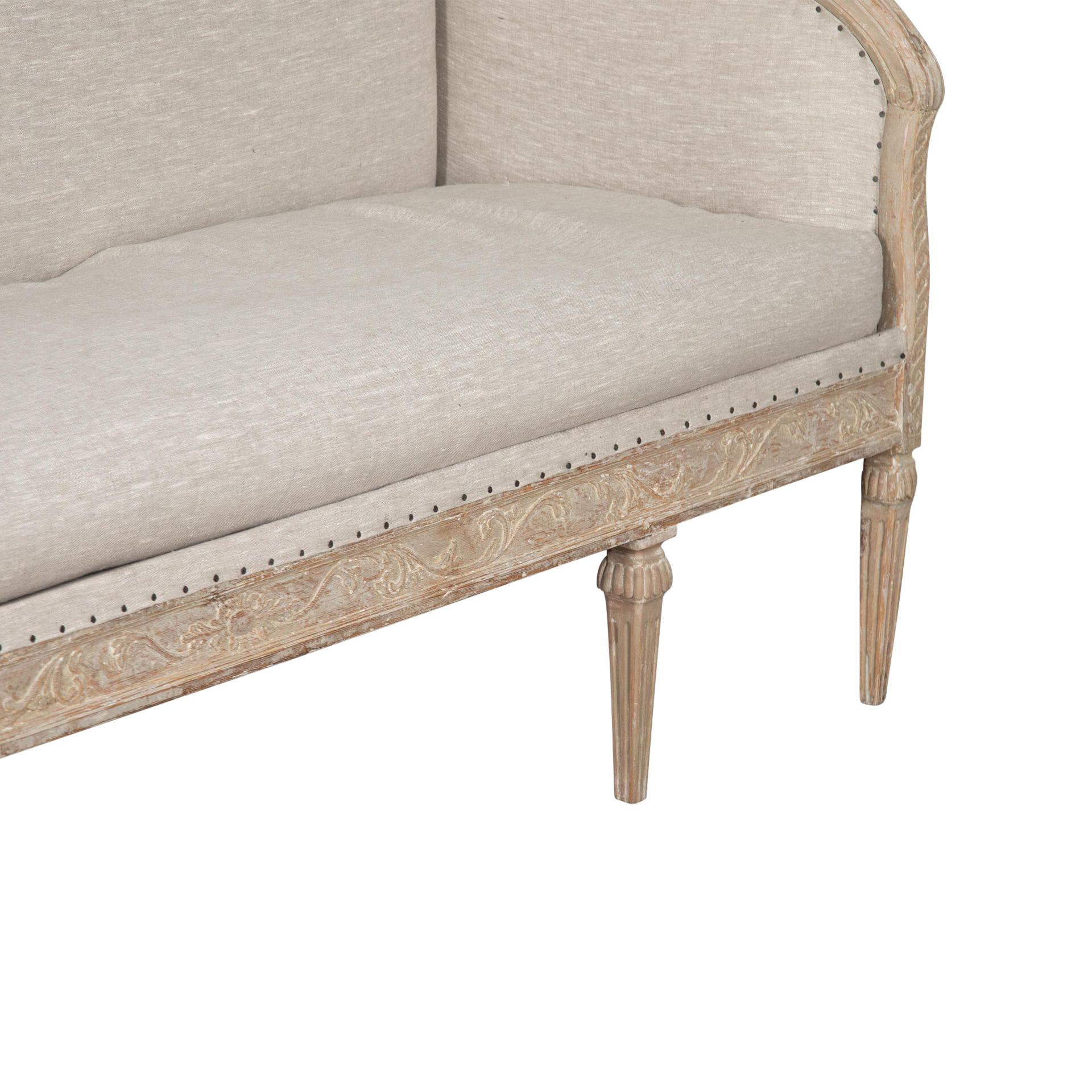 Gustavianisches Sofa aus dem 18. im Angebot 1