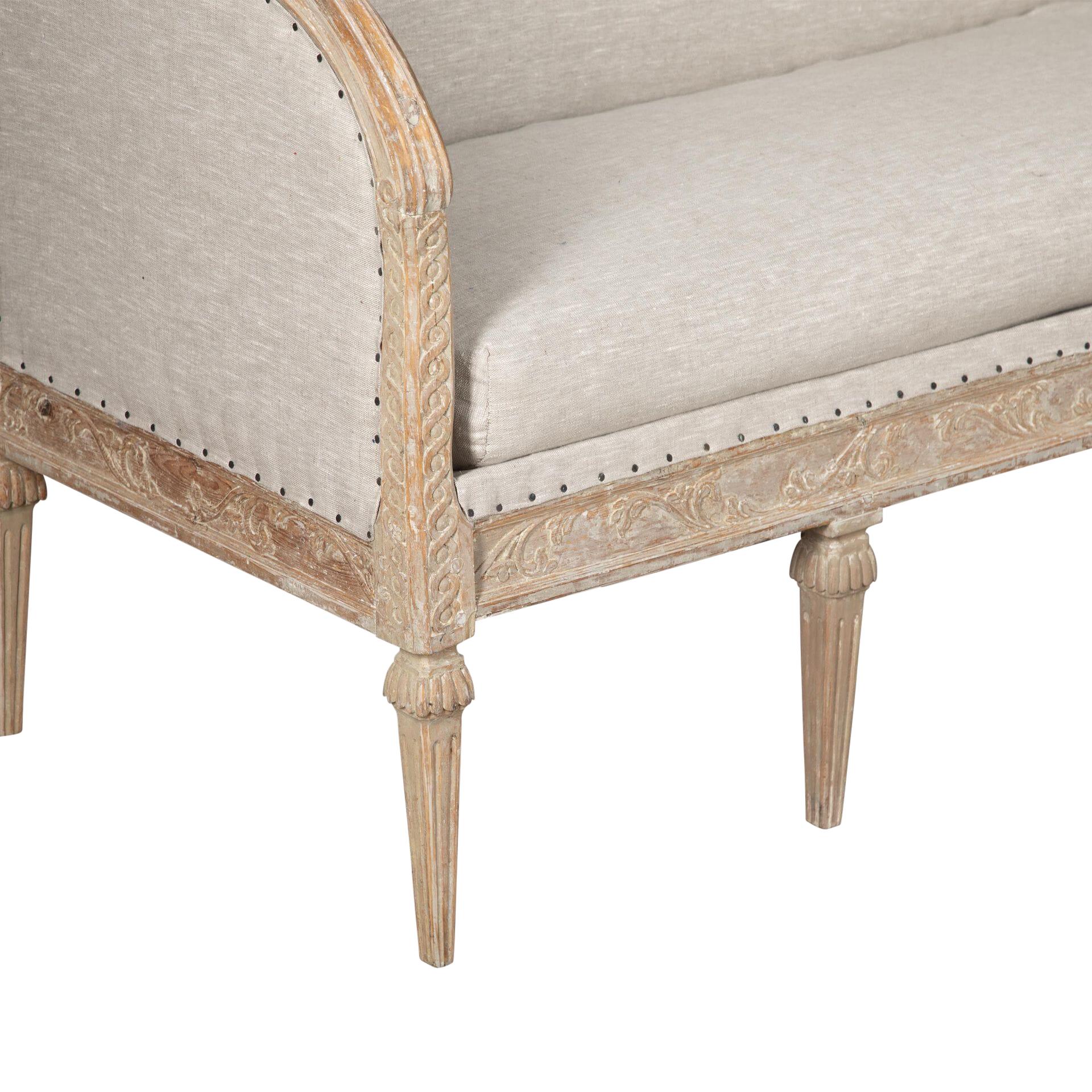 18th Century Gustavian Sofa For Sale 2
