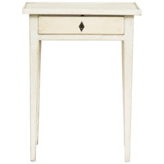 18th Century Gustavian Table with Drawer, Origin: Sweden