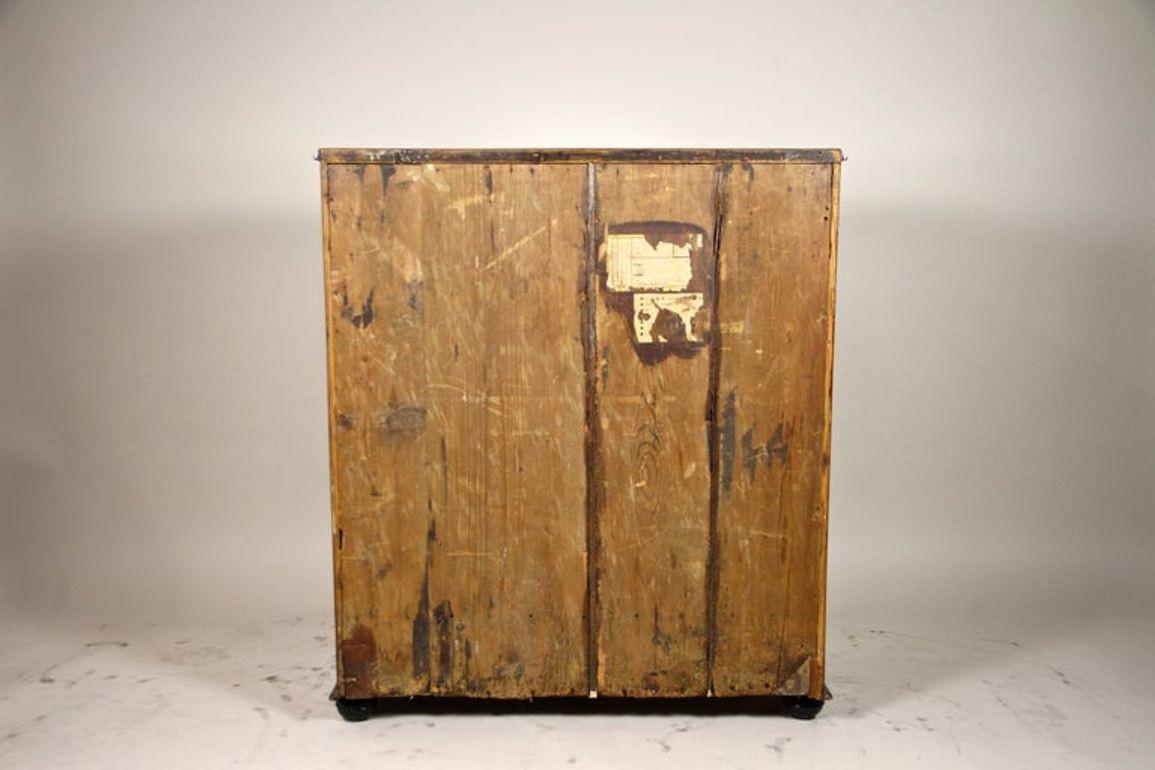 18th Century Halfcabinet/ Trumeau Commode, Cherrywood, Austria circa 1780 For Sale 8