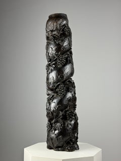 18th century hand carved collumn