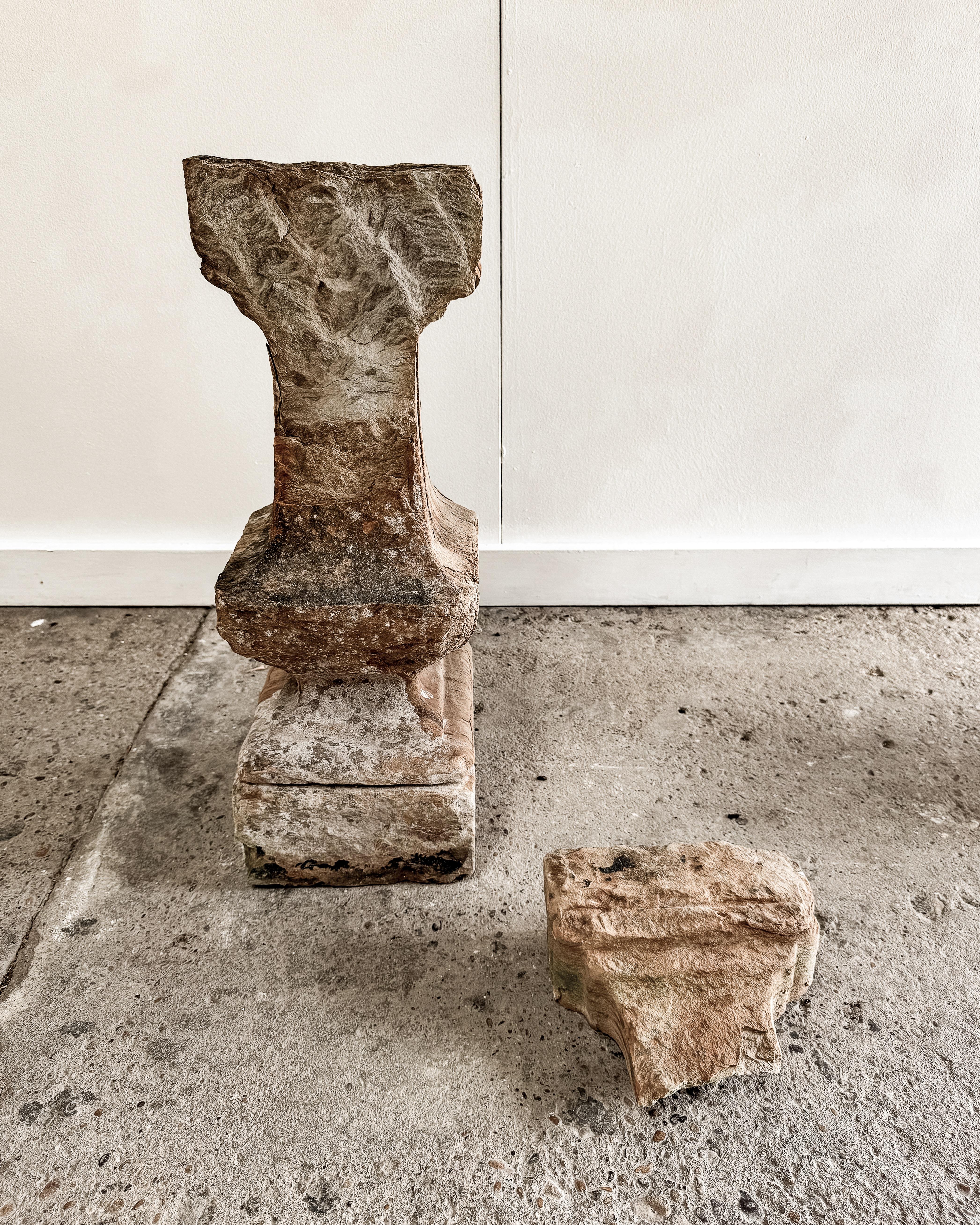 18th Century Hand-Carved Stone Balustrades For Sale 8
