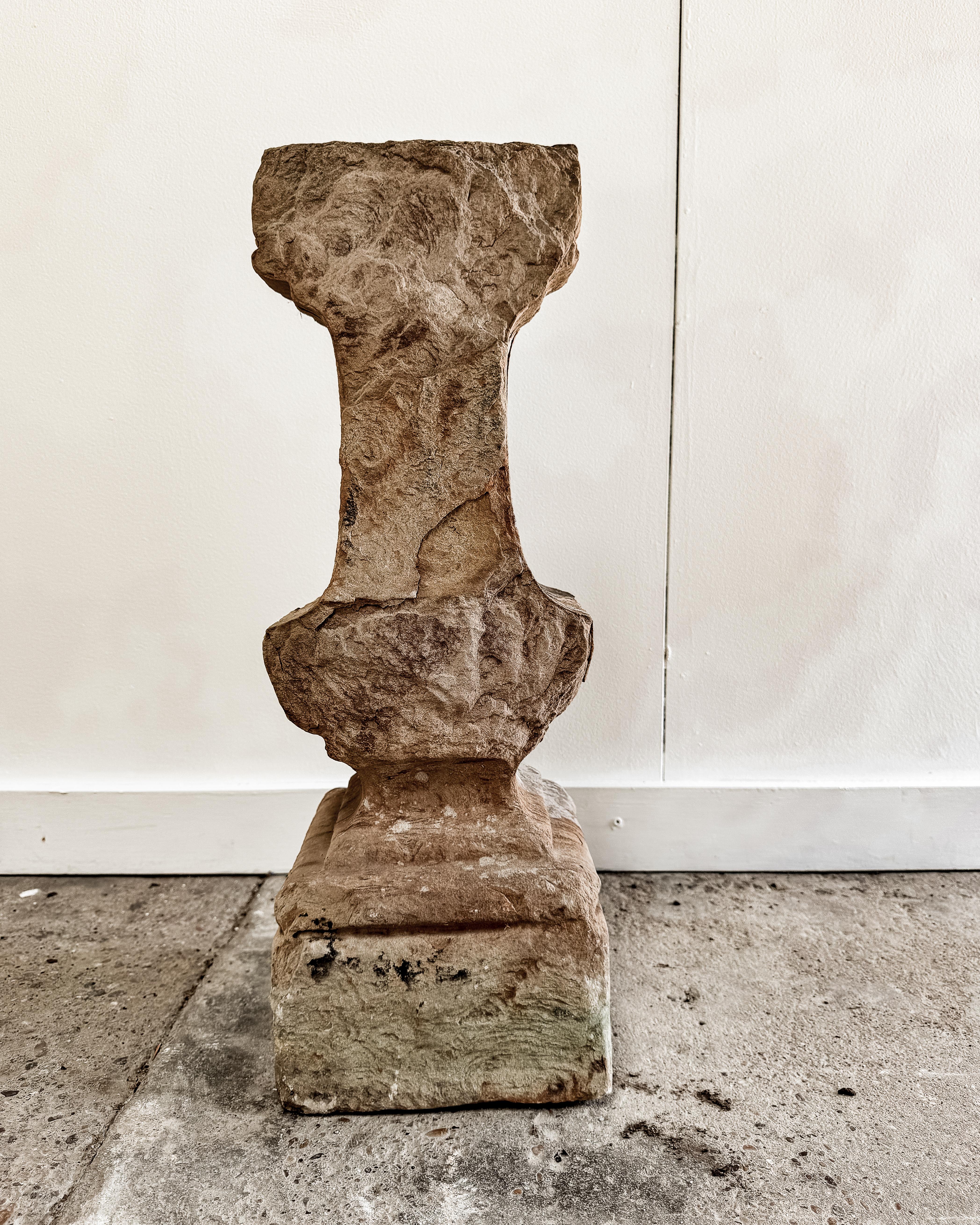 18th Century Hand-Carved Stone Balustrades For Sale 13