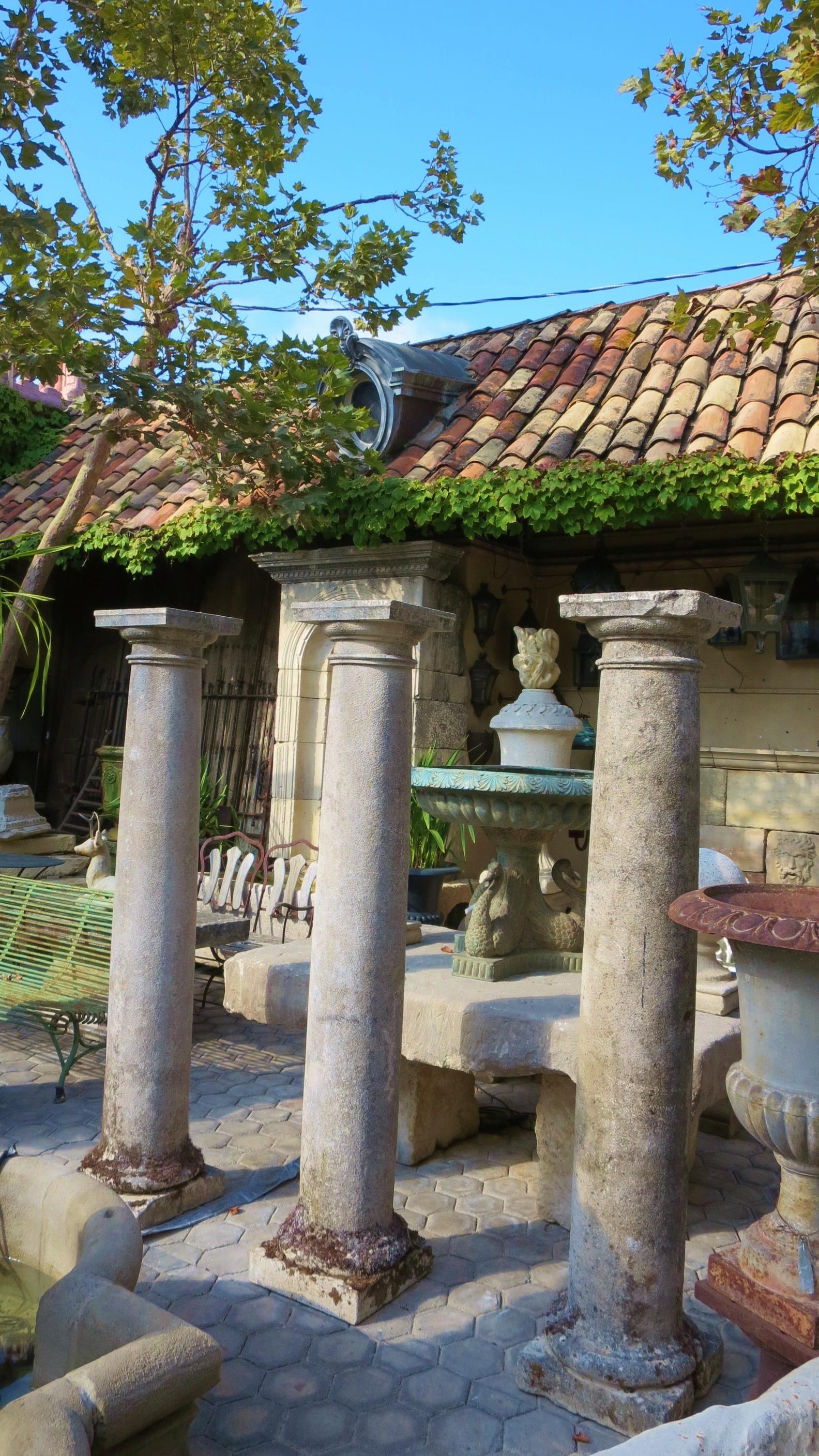 decorative garden columns