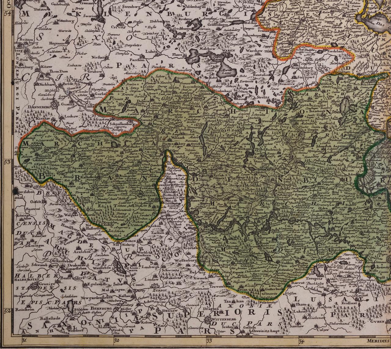 europe map 18th century
