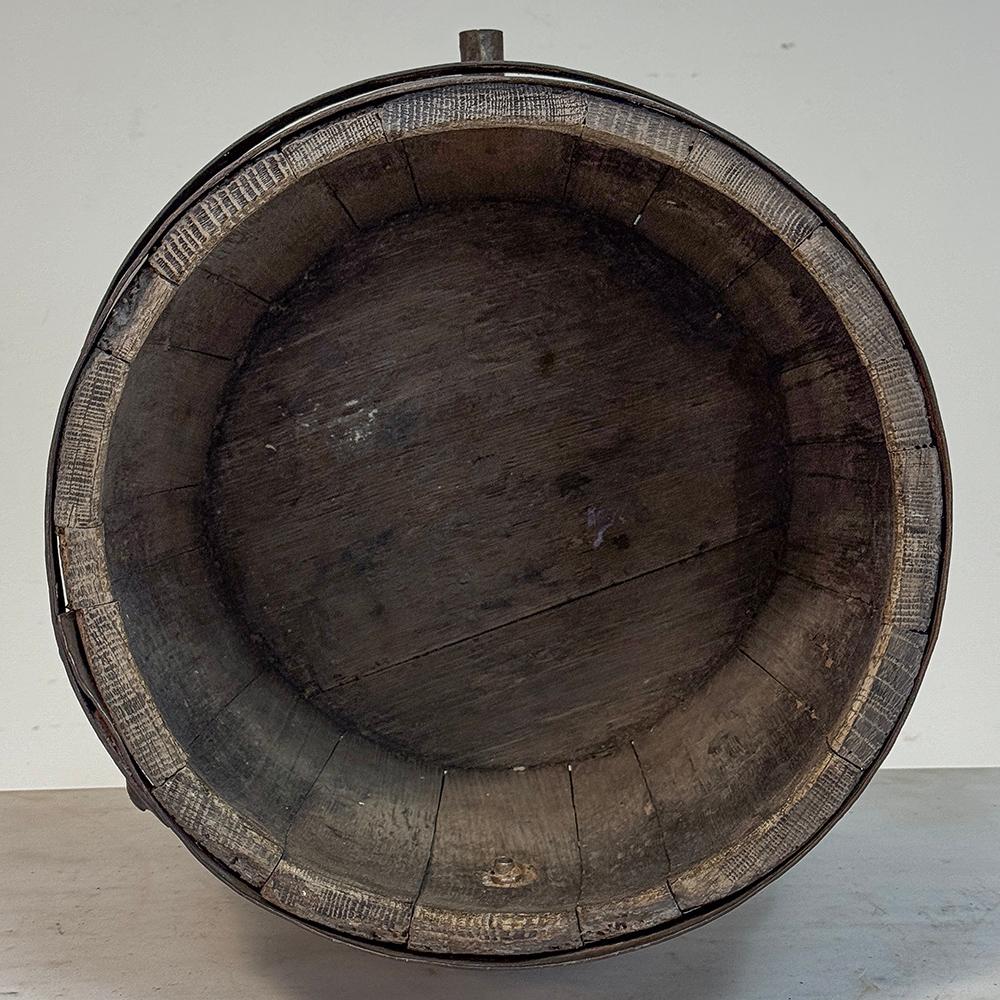 Baratte à beurre en douves d'Oak Oak du 18ème siècle, faite à la main en vente 6