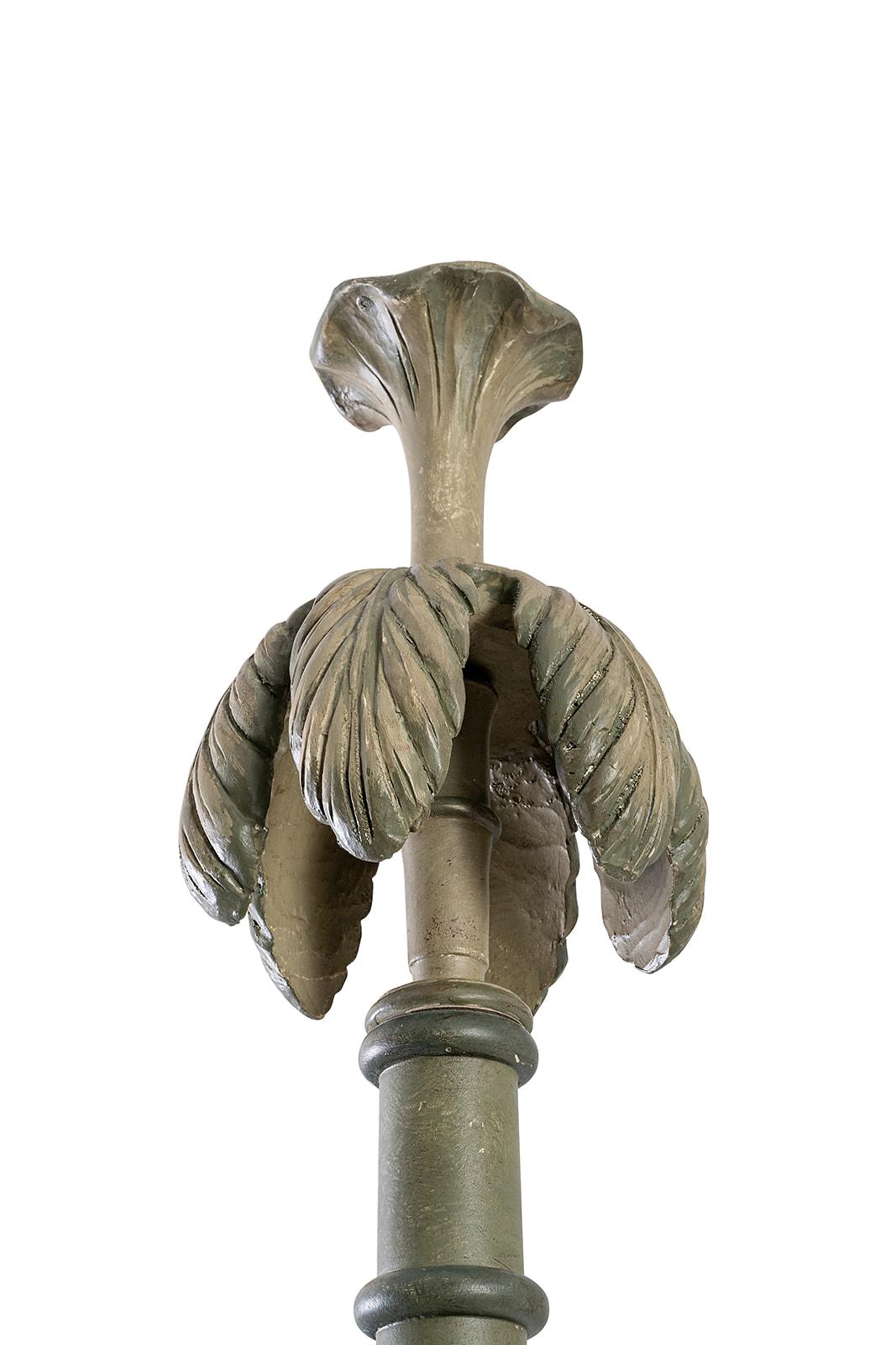 Altro Letto Roma del XVIII secolo dipinto a mano in stile veneziano in Greene & Greene scuro con design a marmi in vendita