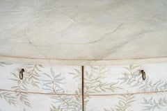 18th Century Hand-Painted Venetian Style Dorsoduro Cabinet with intertwined leaf