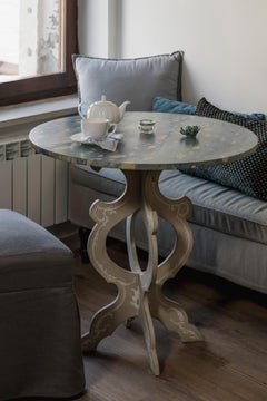 18th Century Hand-Painted Venetian Style Santa Maria del Giglio Coffee Table