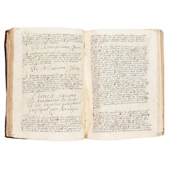 18th century hand written French manuscript on human anatomy, surgical practice