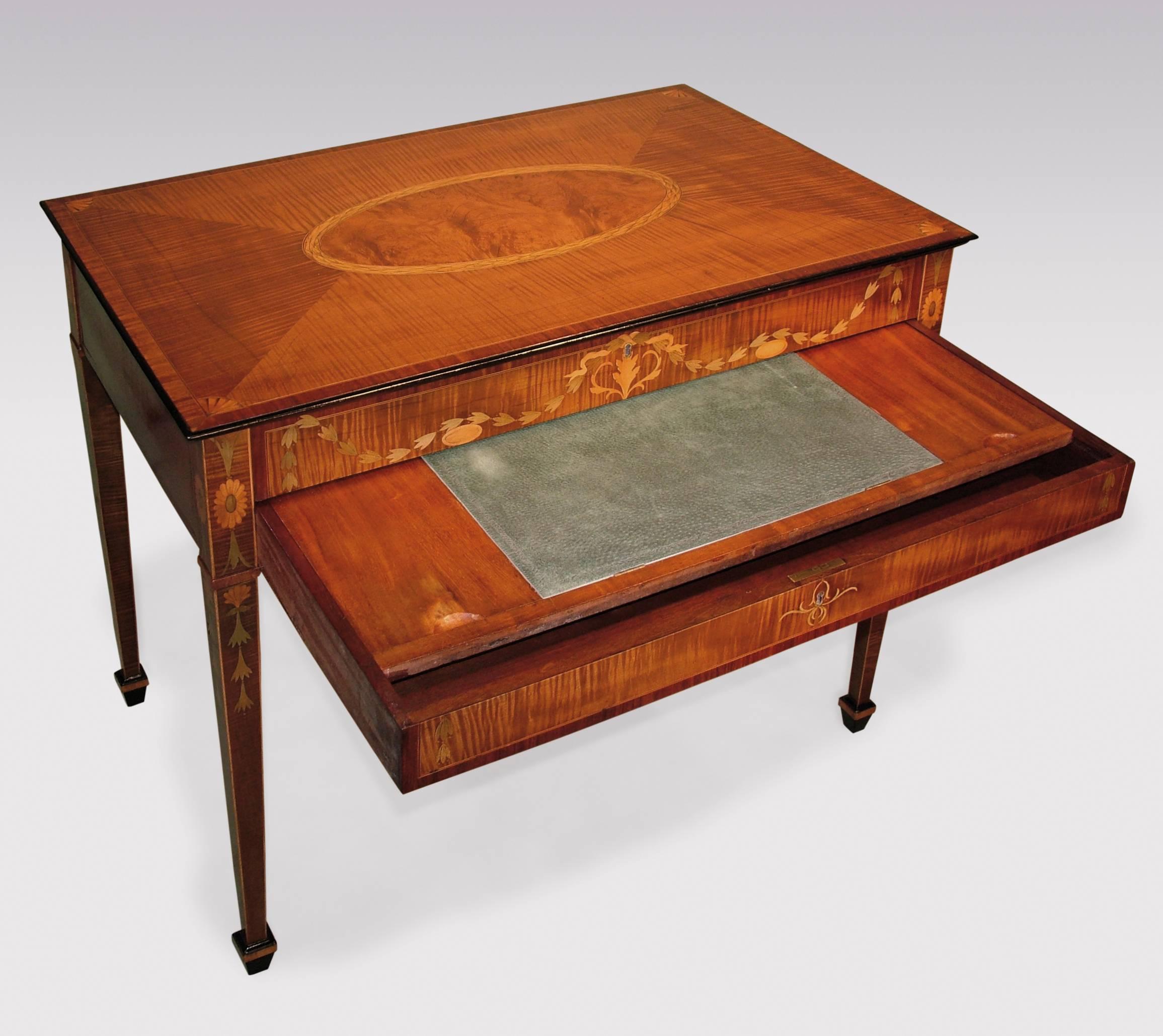 Ebonized 18th Century Harewood Dressing Table For Sale
