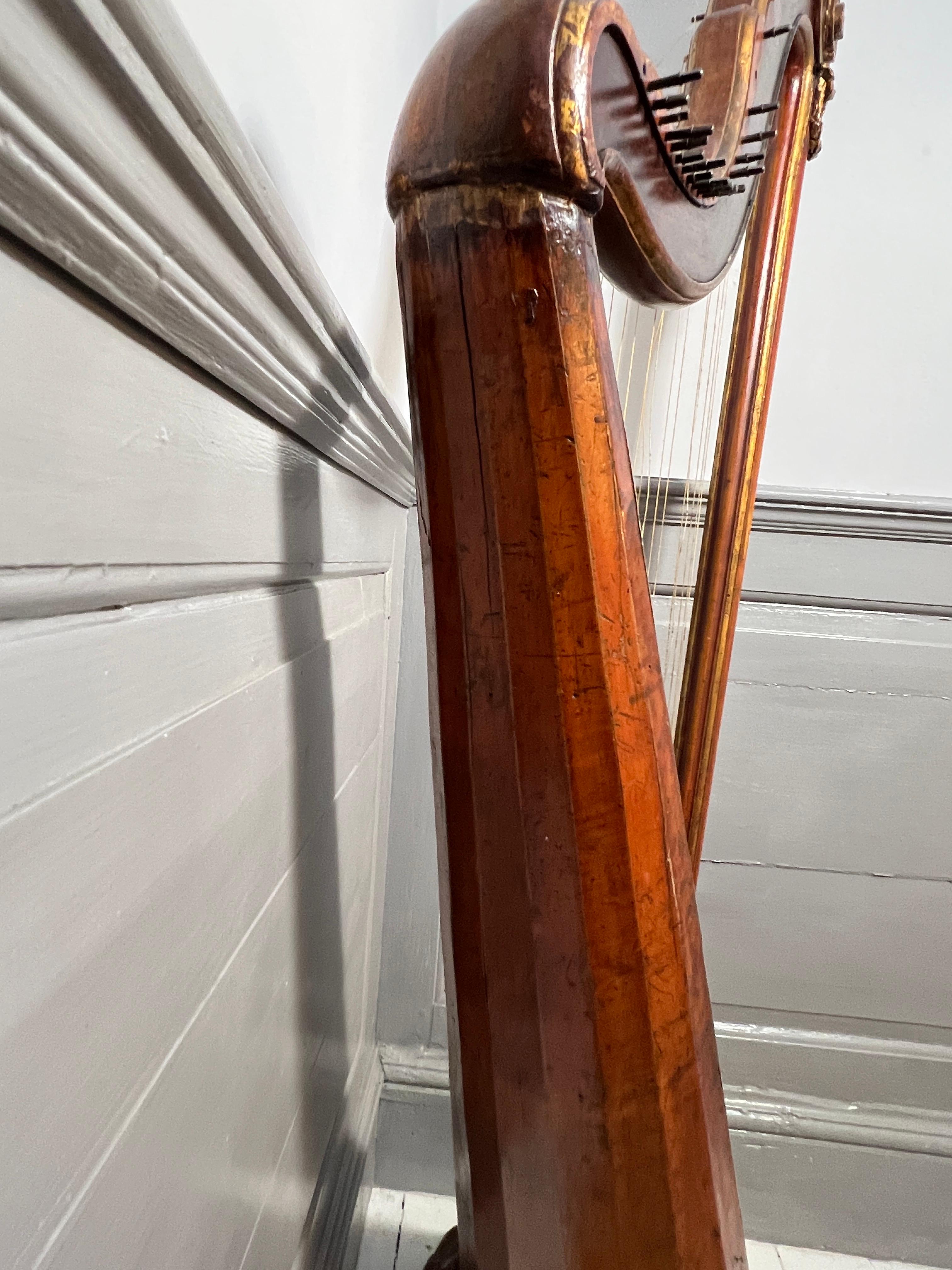 18th Century Harp by Cousineau père et Fils, Circa 1780 In Fair Condition In London, GB