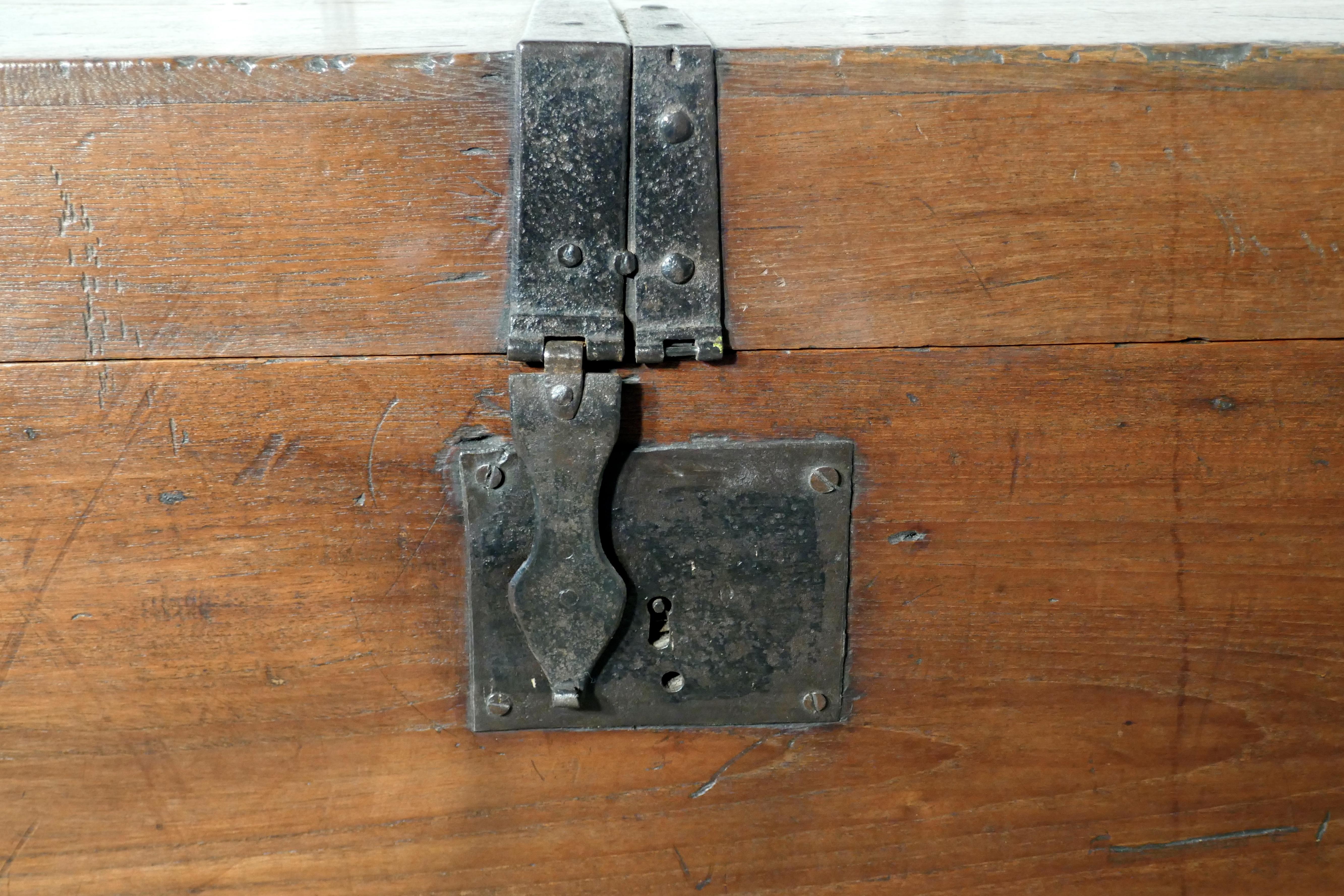 18th century sea chest
