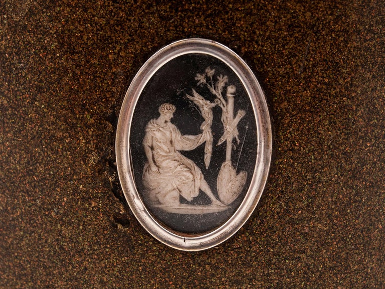 18th Century Henry Clay Papier Mache Tea Caddy For Sale at 1stDibs