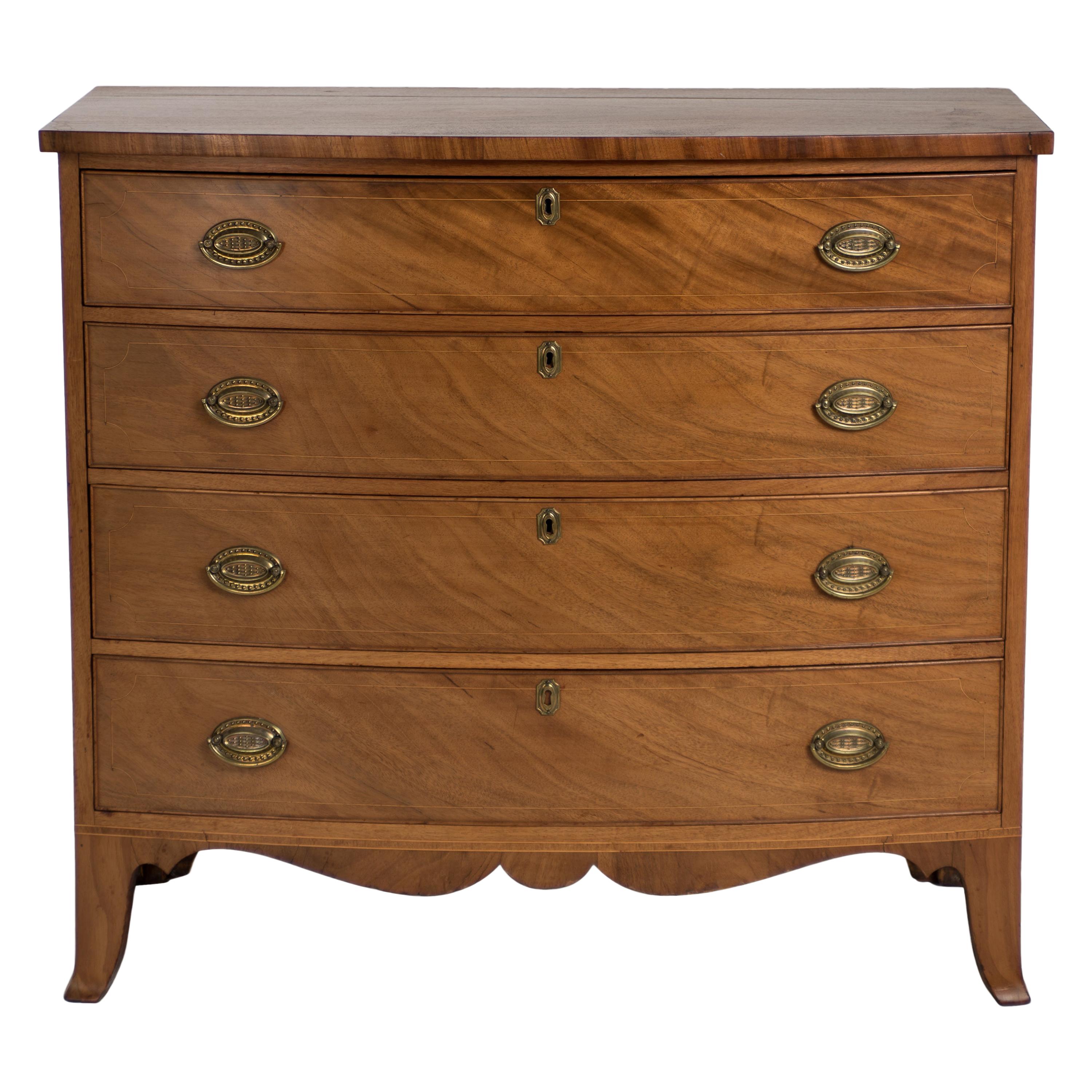 18th Century Hepplewhite Chest, circa 1790