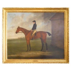Pintura del siglo XVIII "Highflyer" de John N. Sartorius