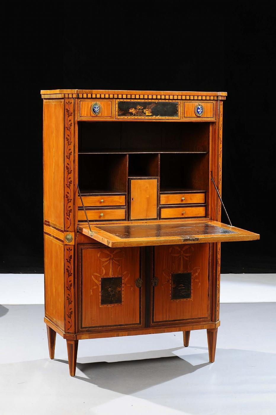 Dutch 18th Century, Holland Louis XVI Secretaire