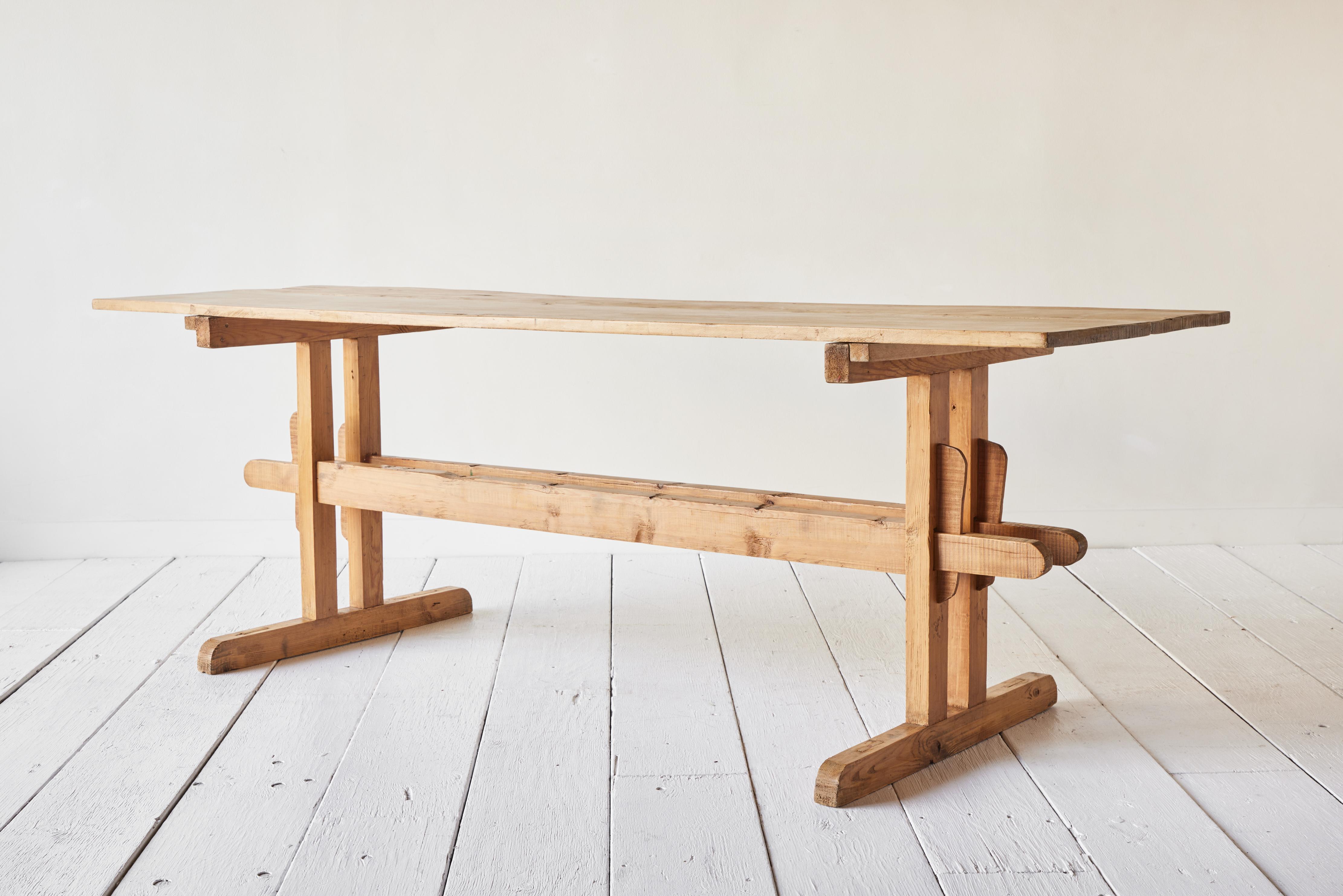 18th Century Hungarian Trestle Table 2