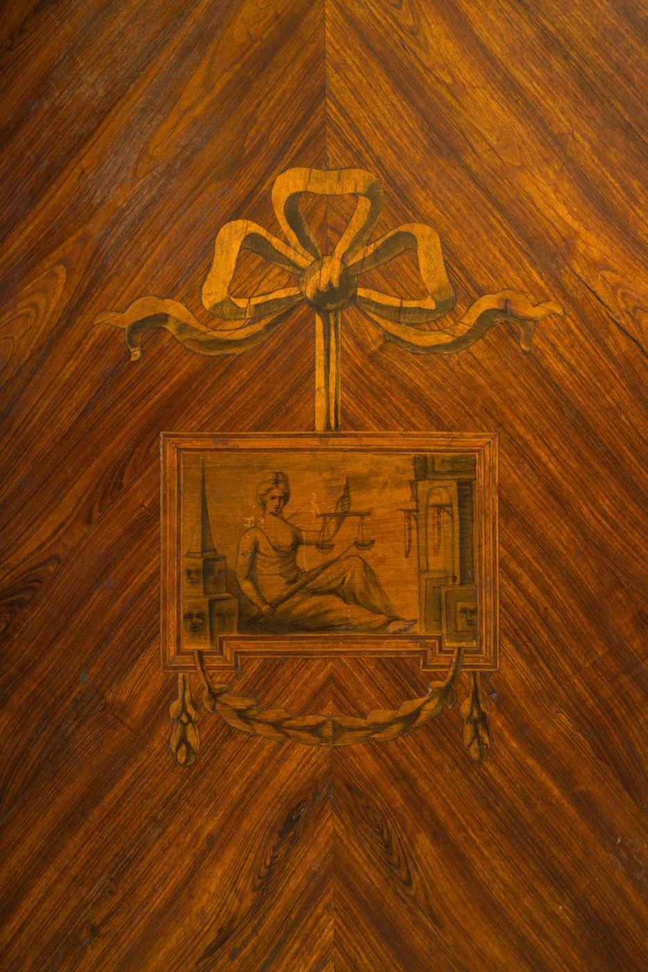 bedeutendes und seltenes Genuaisches Trumeau des 18. Jahrhunderts im Zustand „Gut“ im Angebot in Napoli, IT