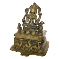 18th Century Indian Bronze of the Goddess Durga