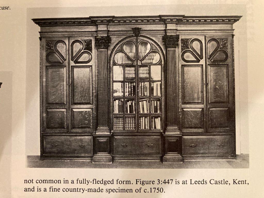 18th Century Irish Architectural Oak Bookcase For Sale 6
