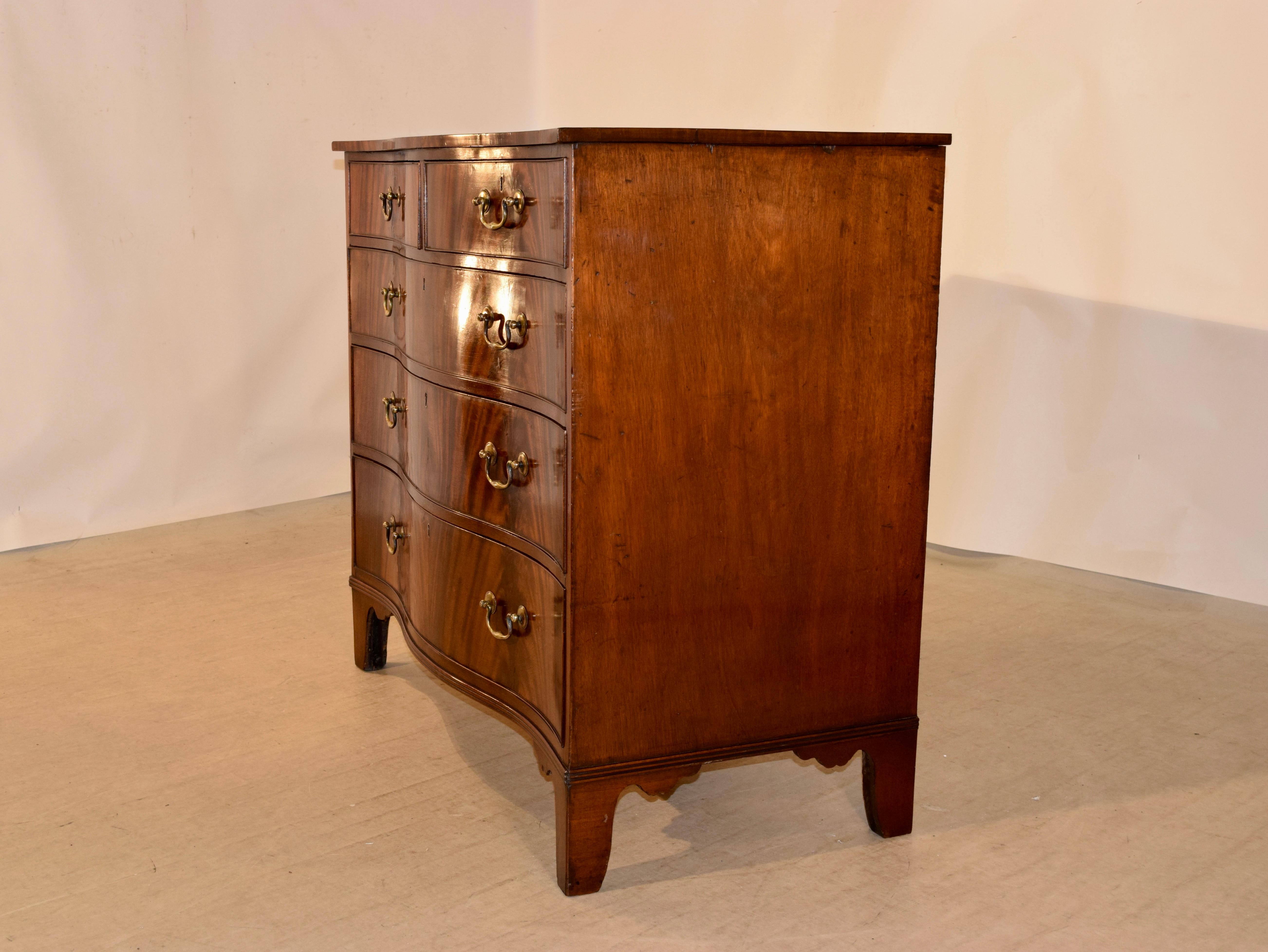 18th Century and Earlier 18th Century Irish Chest of Drawers