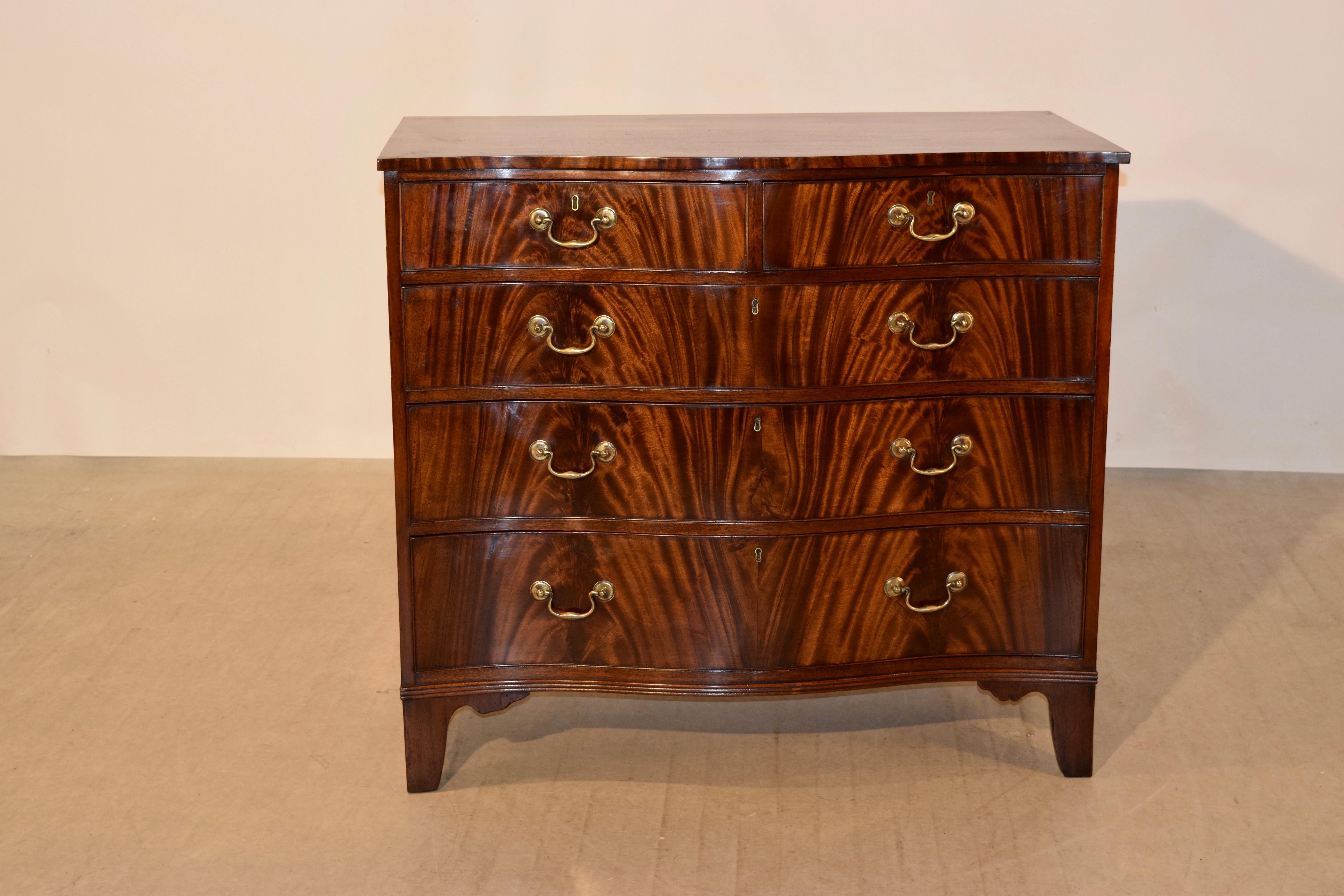 18th Century Irish Chest of Drawers 2