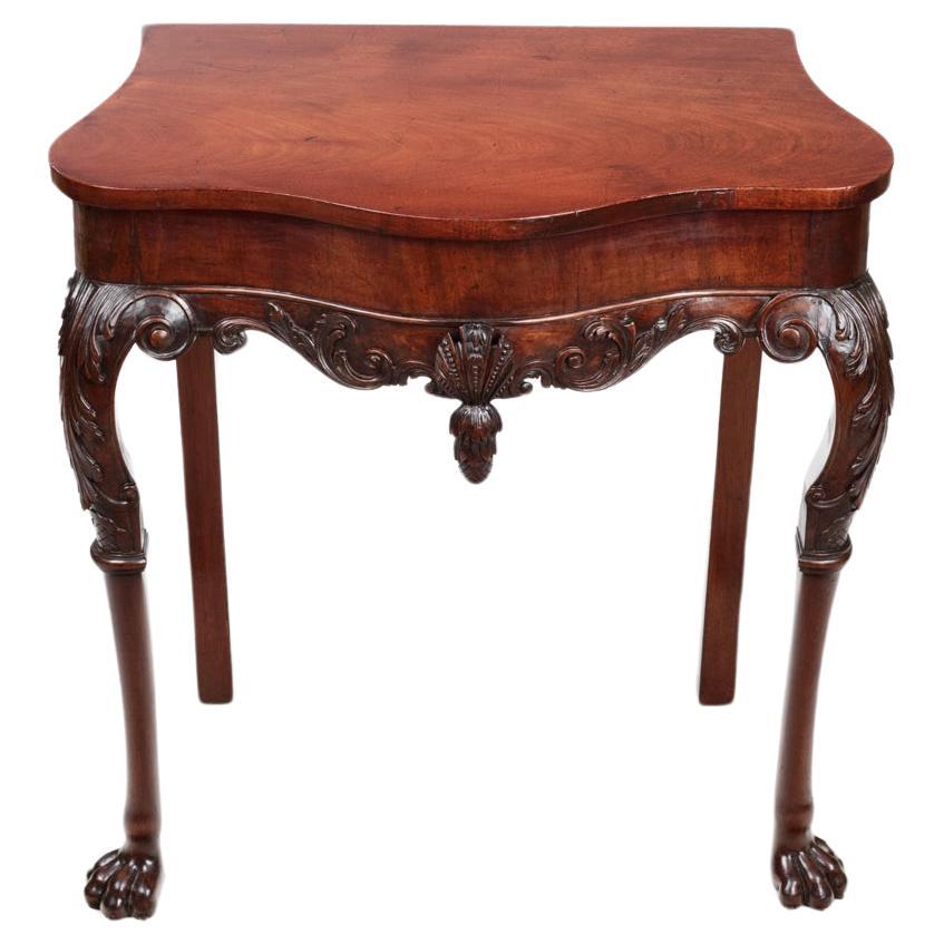 18th Century Irish Console Table For Sale