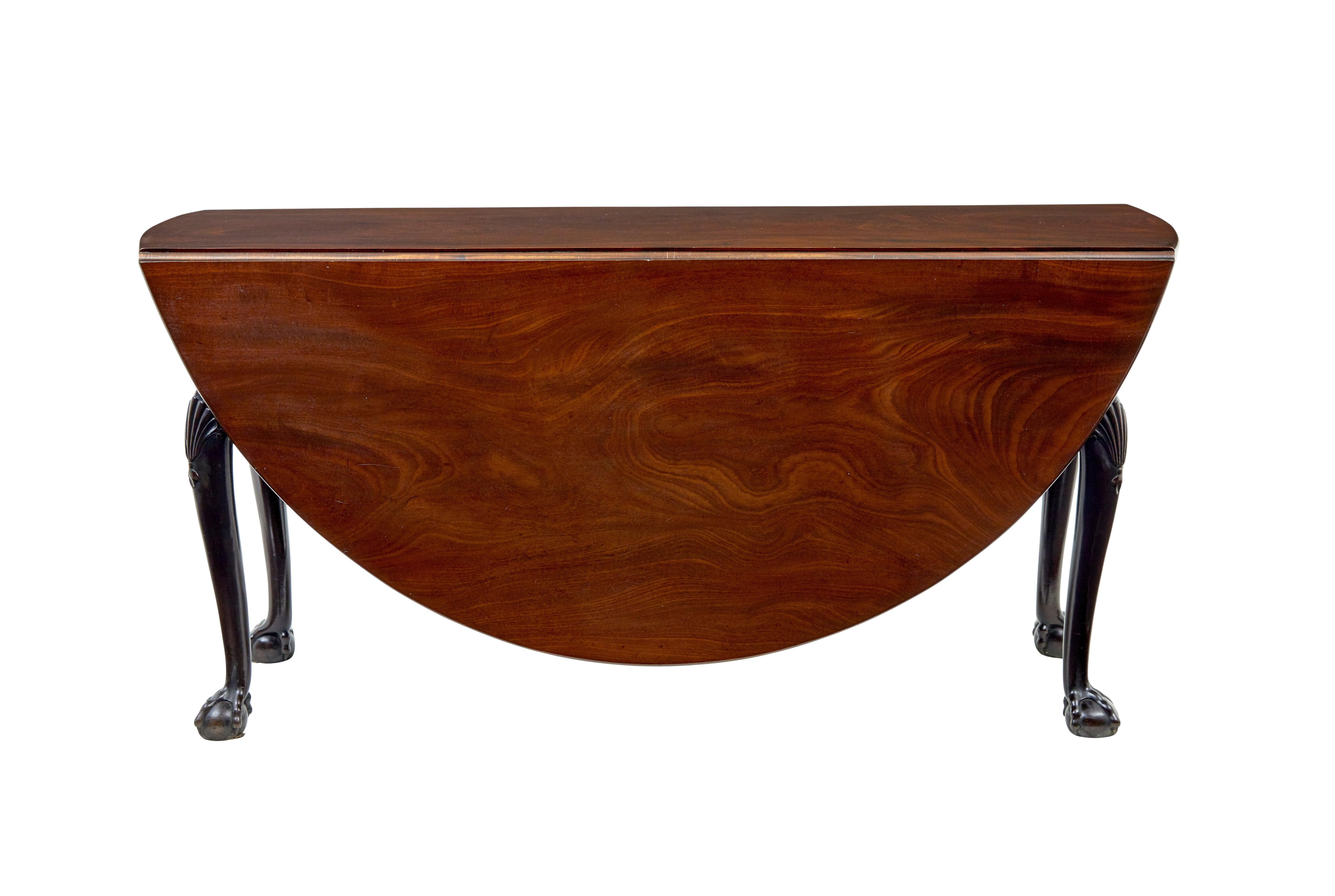 XVIIIe siècle Table de salle à manger irlandaise du 18e siècle en vente