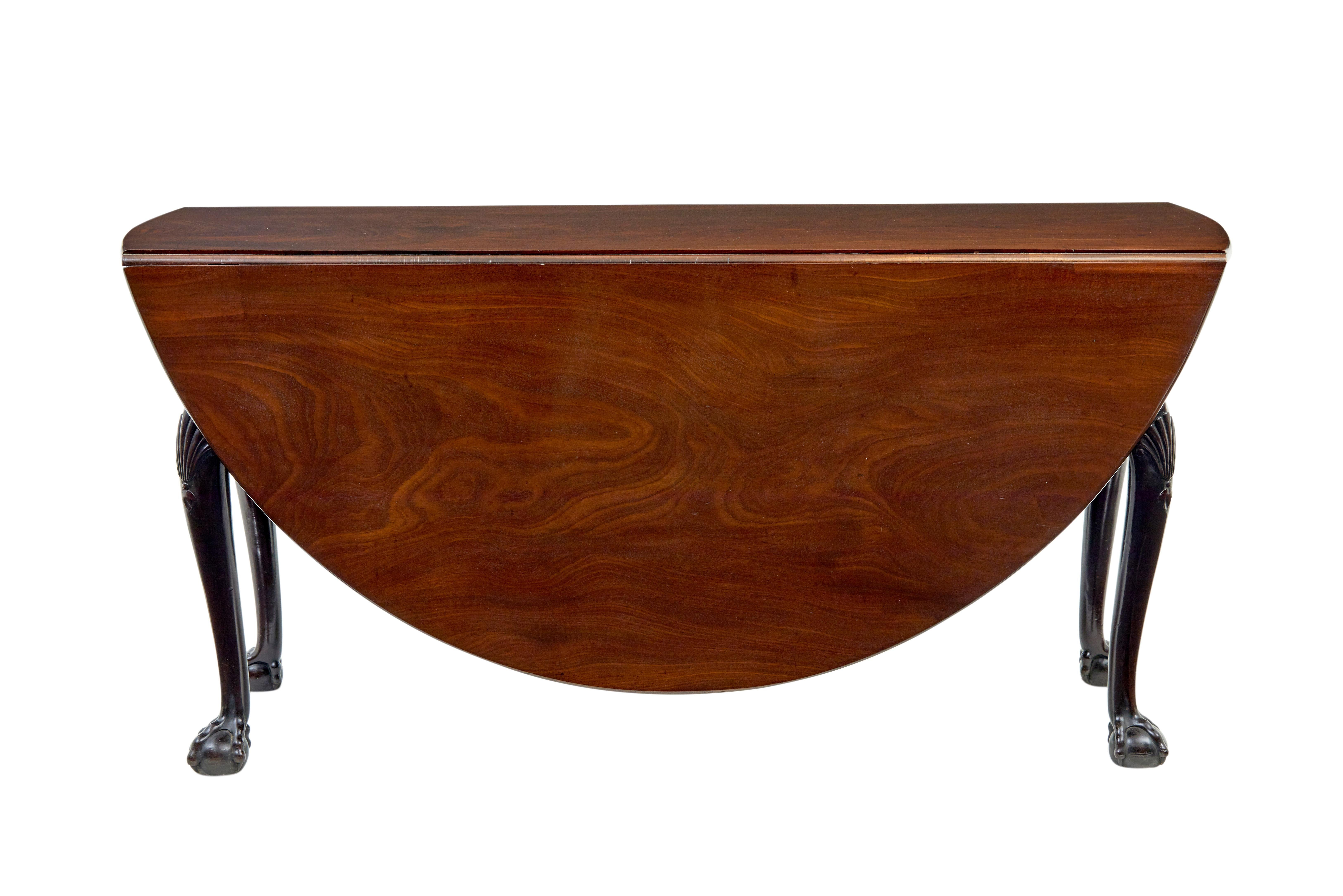 Table de salle à manger irlandaise du 18e siècle en vente 1