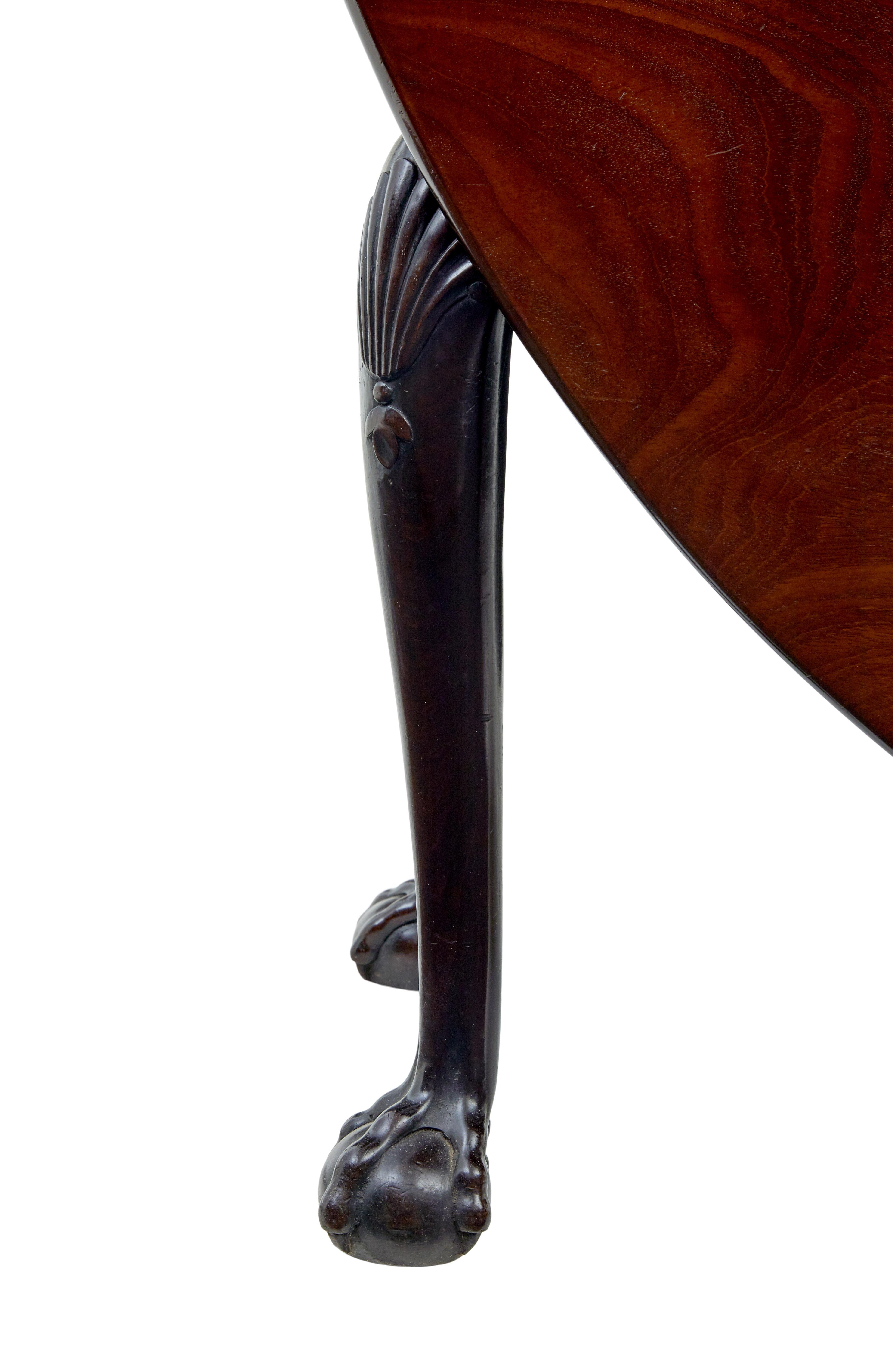 Table de salle à manger irlandaise du 18e siècle en vente 2