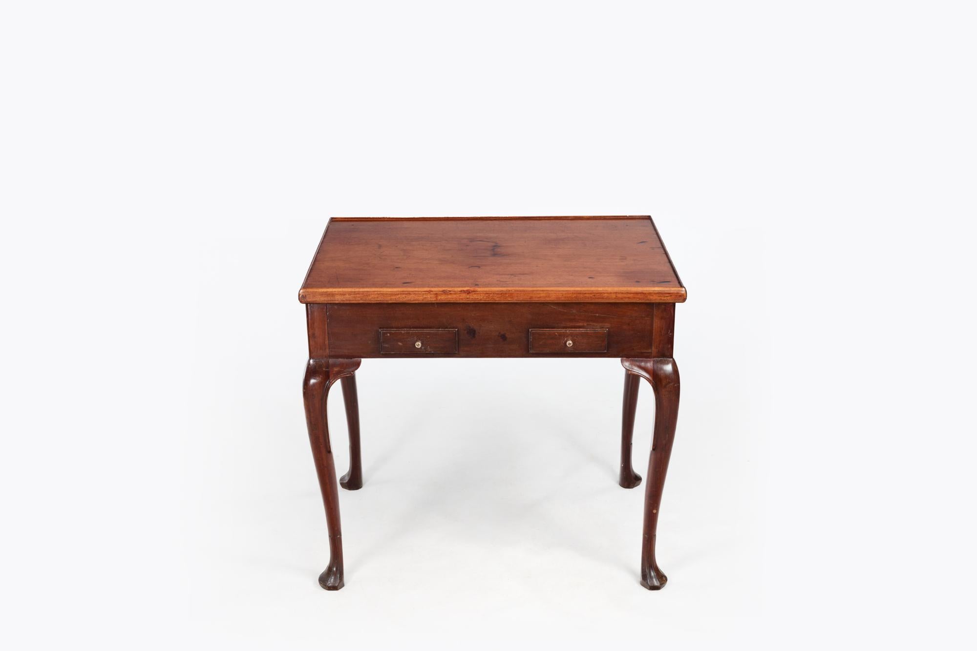 Irischer georgianischer Mahagoni-Spieltisch aus dem 18. Jahrhundert im Zustand „Gut“ im Angebot in Dublin 8, IE