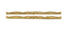 18th Century Irish Georgian Water Gilt Curtain Pelmet
