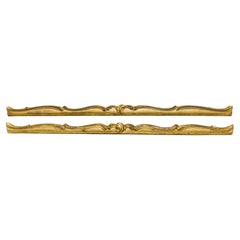 18th Century Irish Georgian Water Gilt Curtain Pelmet
