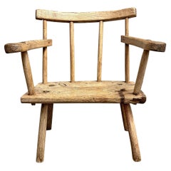 Antique 18th Century Irish Hedge Chair
