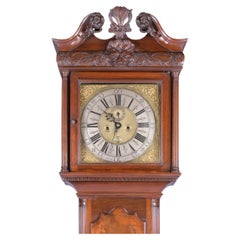 18th Century Irish Longcase Clock by Thomas Sanderson of Dublin Ireland