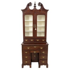 18th Century Irish Mahogany Secretaire Cabinet Attributed to Christopher Hearn