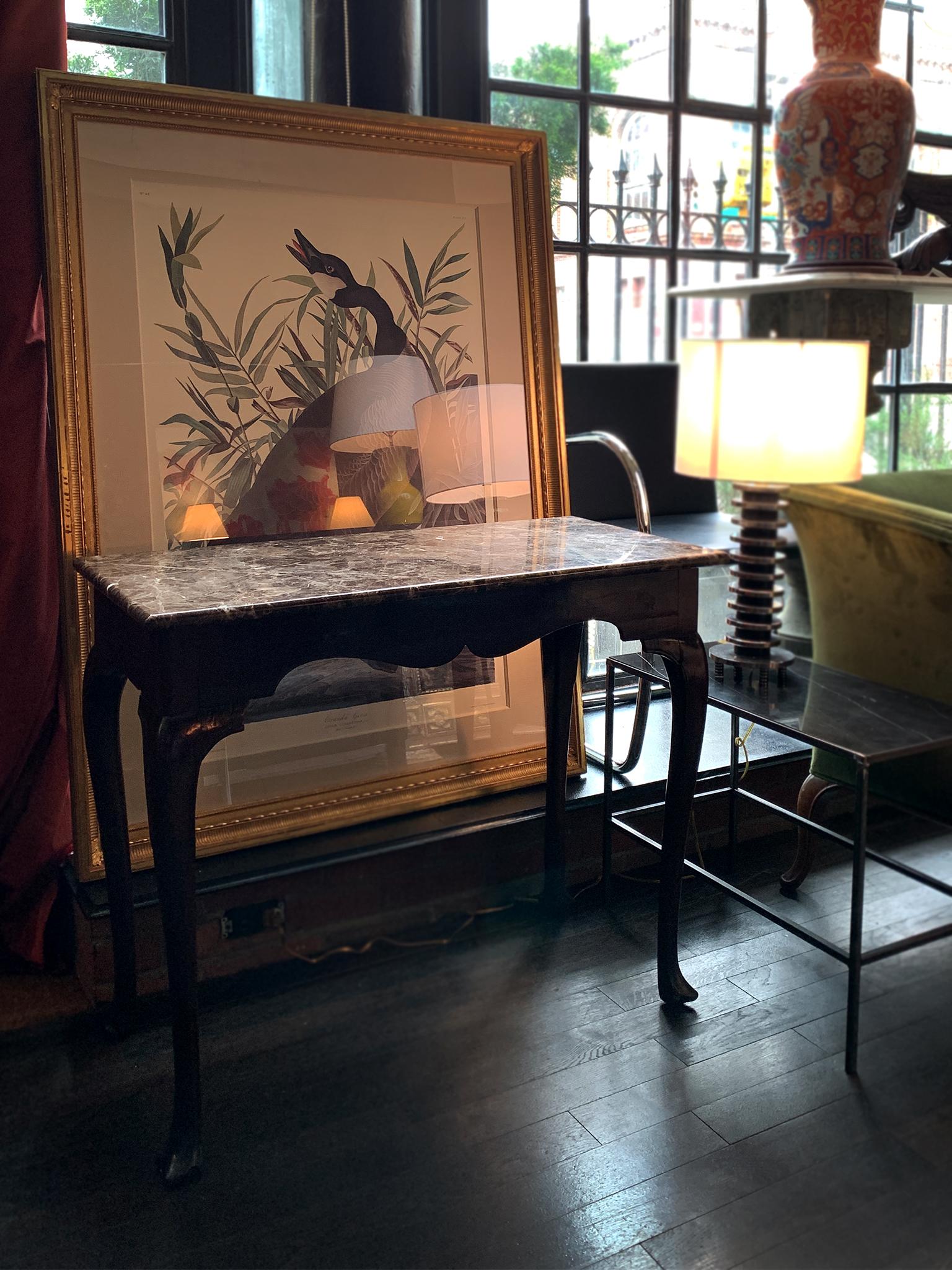 18th Century Irish Marble-Top Console Table For Sale 6