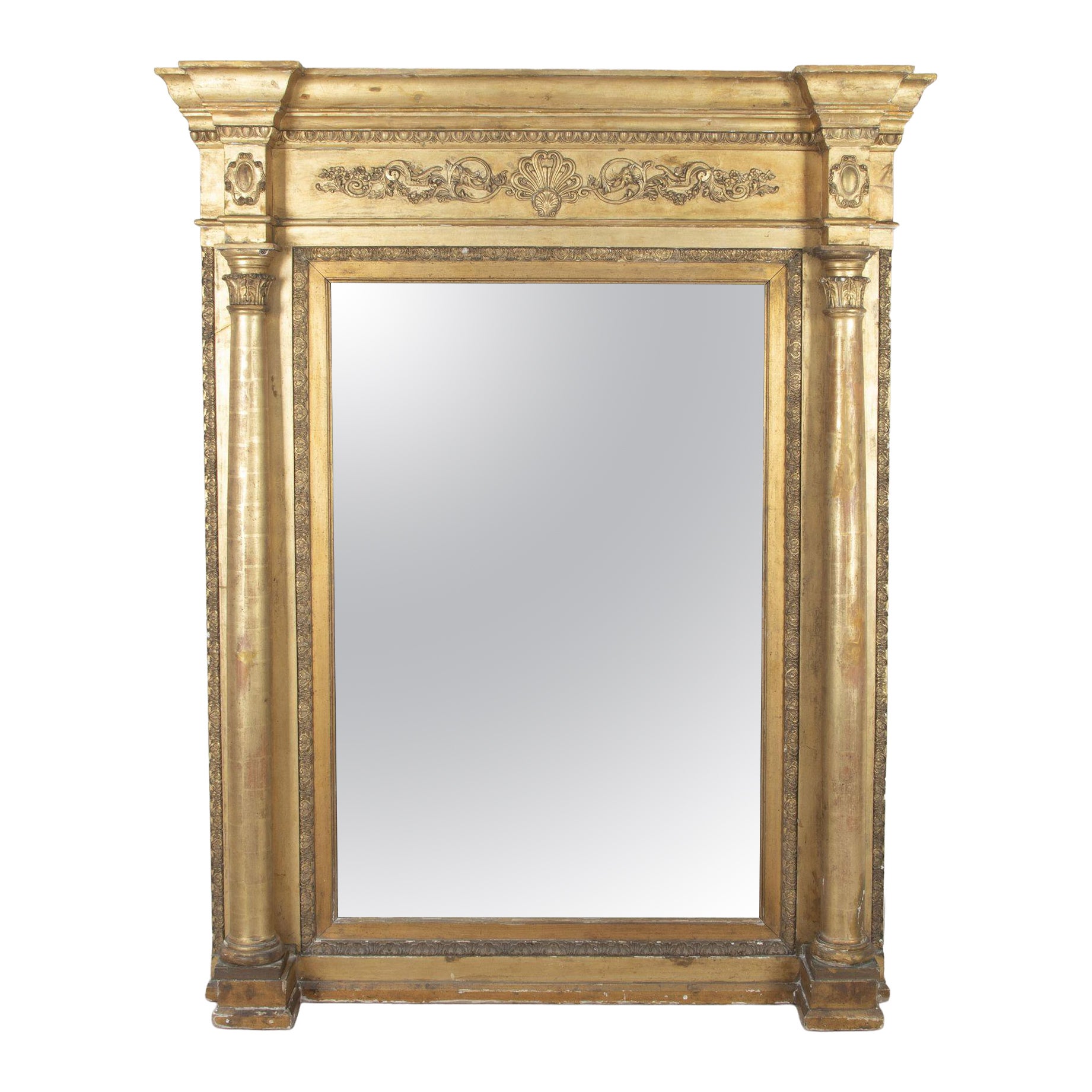 18th Century Irish Overmantle Mirror