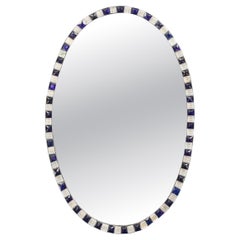 18th Century Irish Waterford mirror of unusual large size