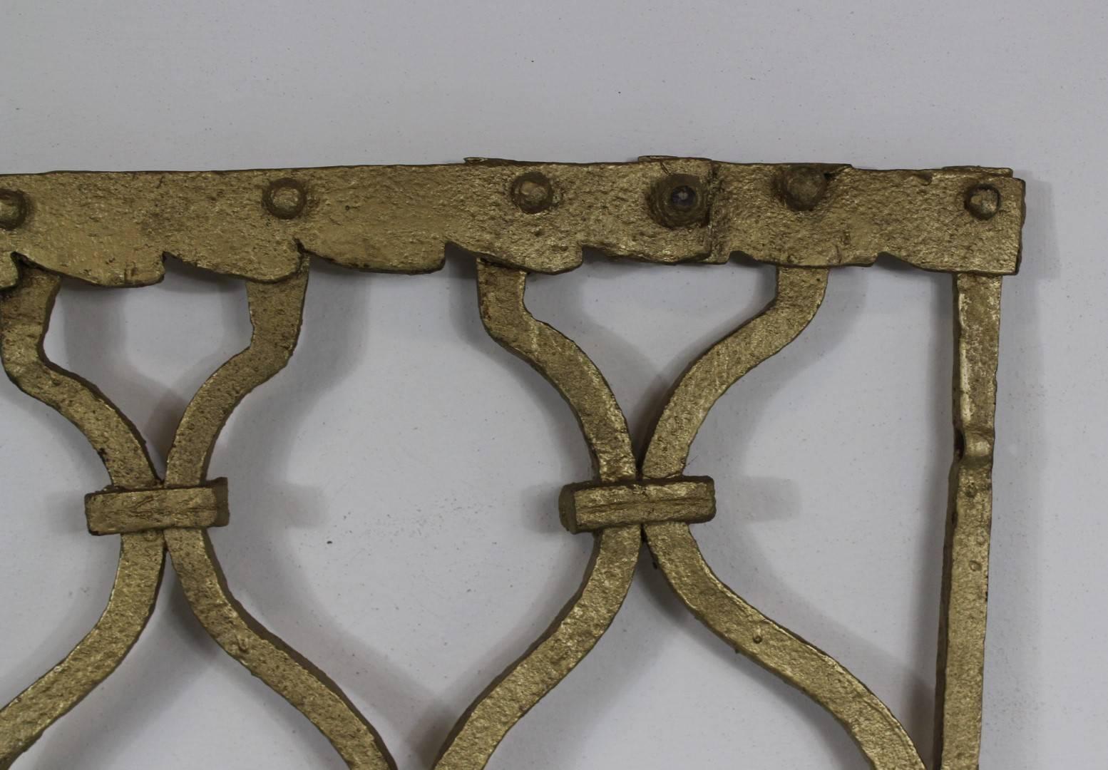 Czech 18th Century Iron Window Guard