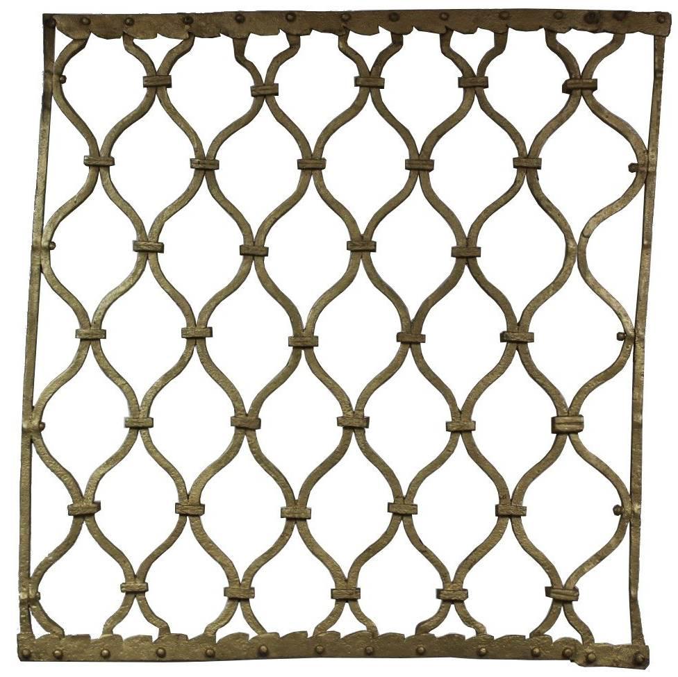 18th Century Iron Window Guard