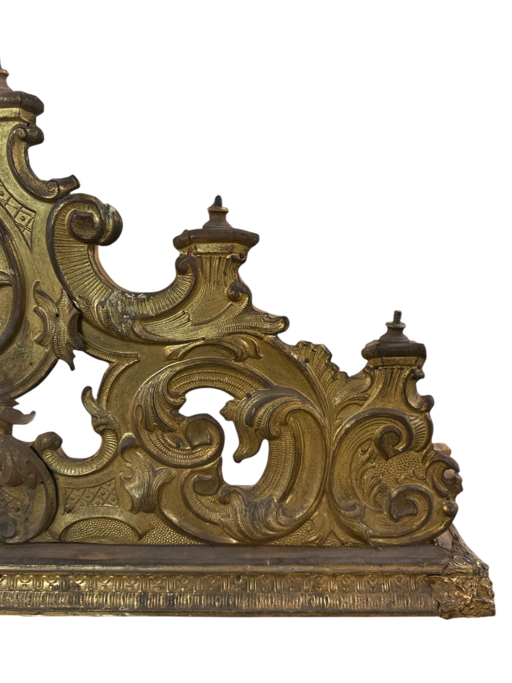 Candelabro italiano del siglo XVIII con 7 portavelas siglo XVIII y antes en venta