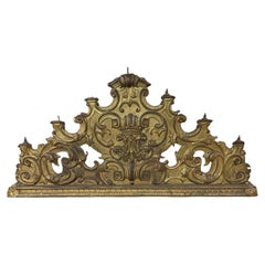 Candélabre italien du 18e siècle à 7 chandeliers