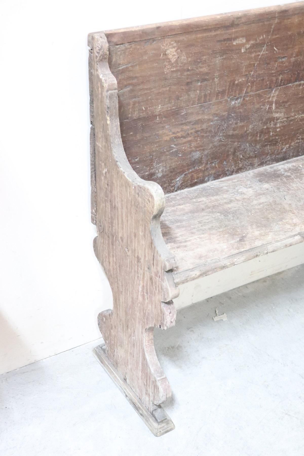 antique corner bench