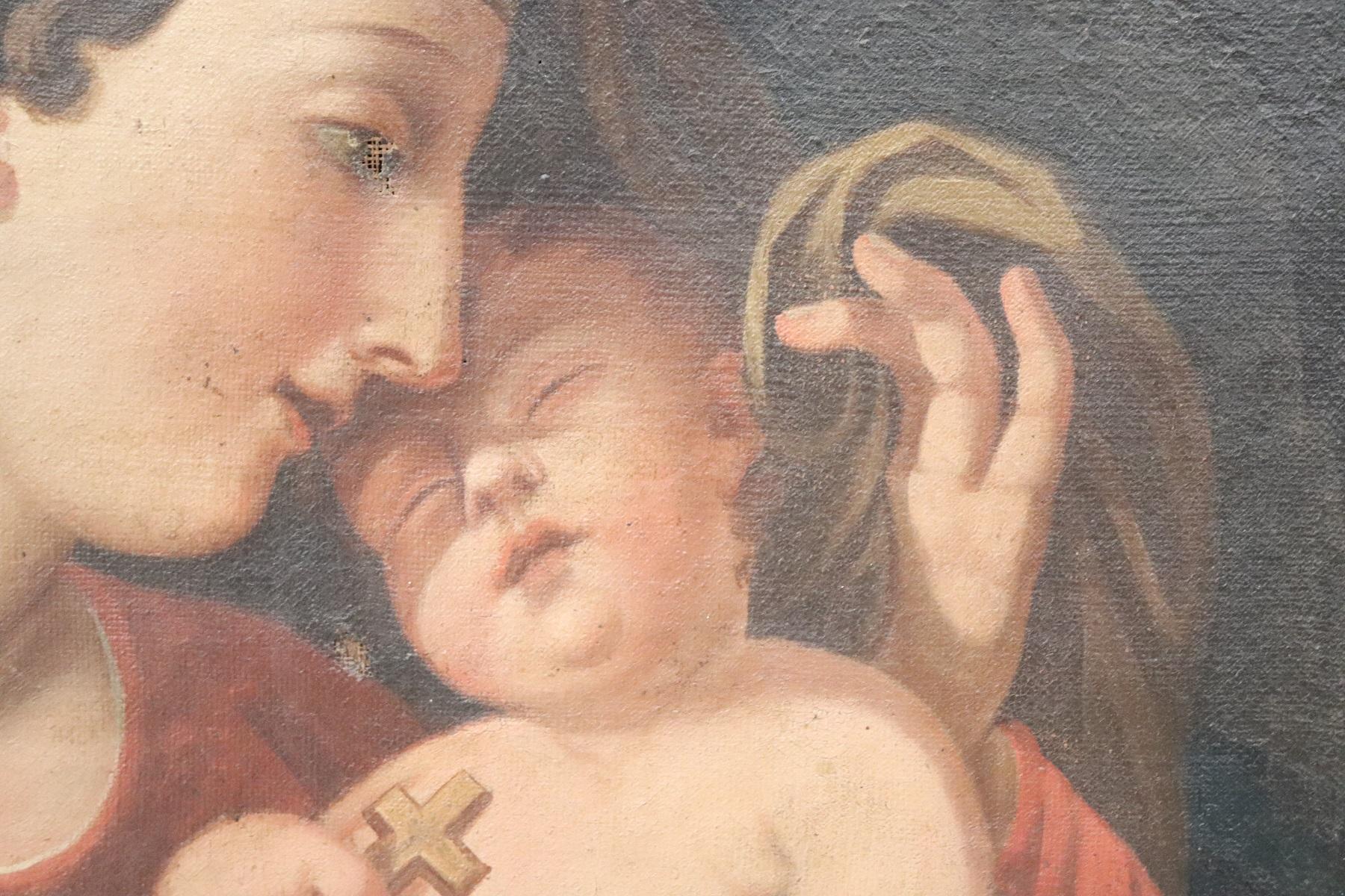 18th Century Italian Artist Madonna with the Child Jesus 5