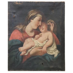 18th Century Italian Artist Madonna with the Child Jesus