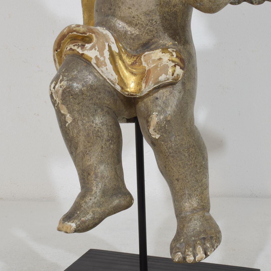 Figura di angelo barocco italiano del XVIII secolo in vendita 4