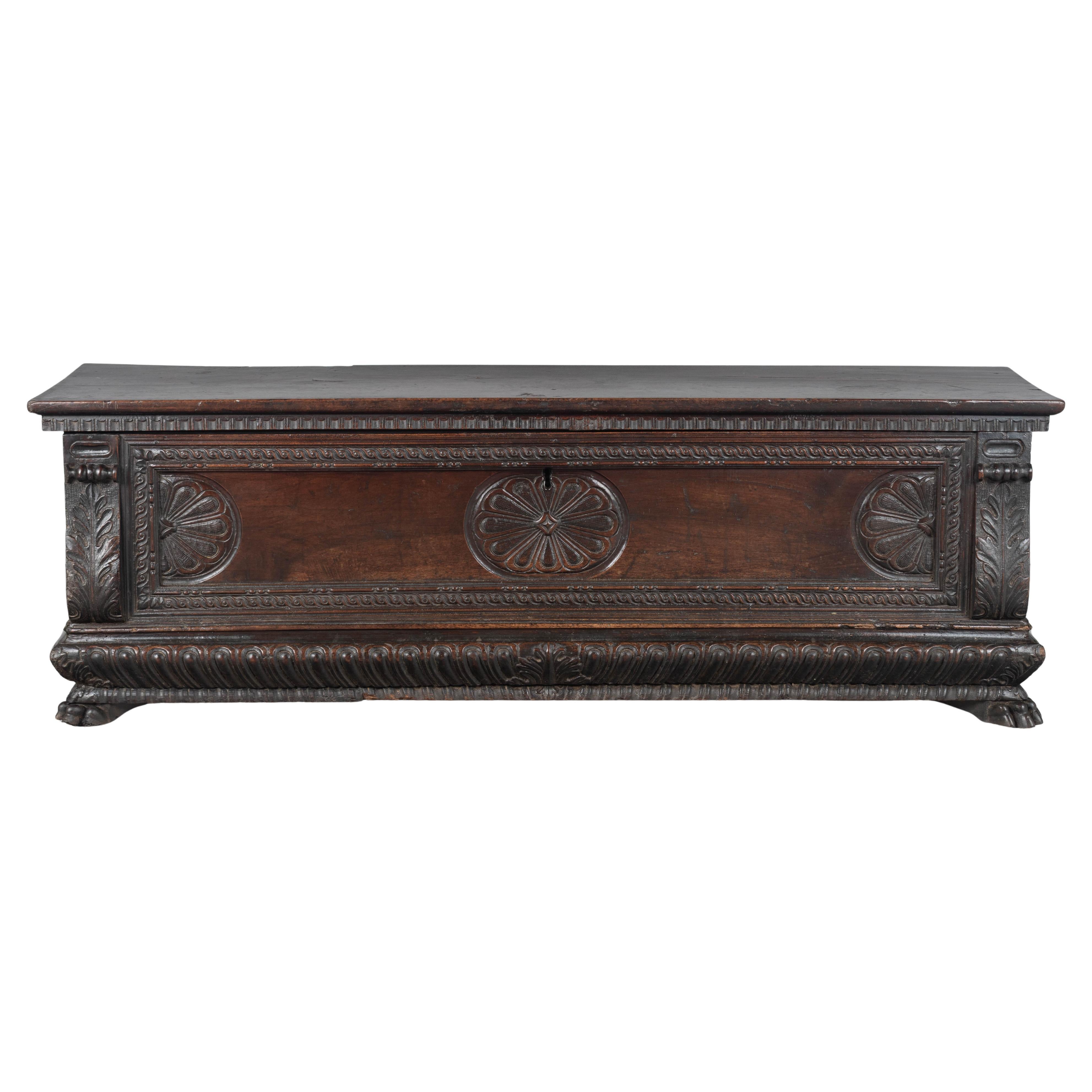 18th Century Italian Baroque Cassone or Chest